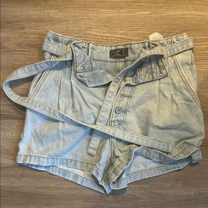 Abercrombie & Fitch Blue High Shorts